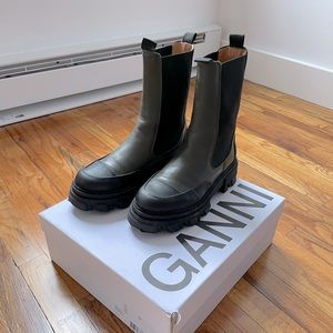 Ganni boots. Kalimata colour. Size 41. Only worn a few times.
